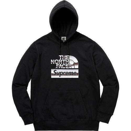 Supreme Supreme The North Face Metallic Logo Hooded Sweatshirt (SS18) - $138