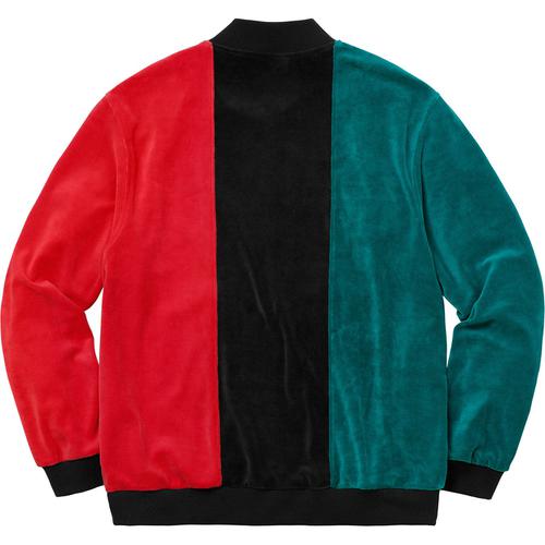 Supreme Velour Zip Up Jacket (SS18) - $158