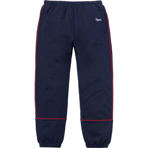 Supreme Piping Sweatpant (SS18) - $128