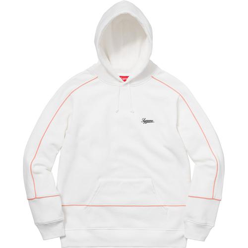 Supreme Piping Hooded Sweatshirt (SS18) - $148