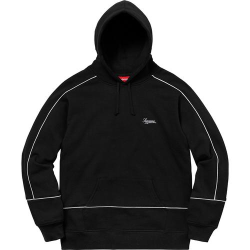 Supreme Piping Hooded Sweatshirt (SS18) - $148