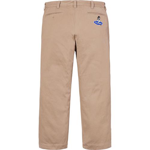 Supreme Pin Up Chino Pant (SS18) - $148