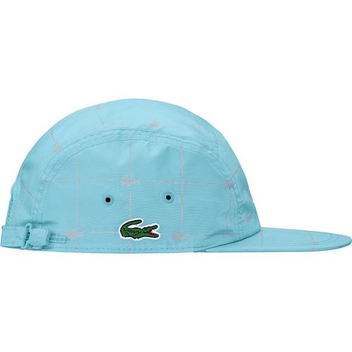 Supreme Supreme LACOSTE Reflective Grid Nylon Camp Cap (SS18) - $58