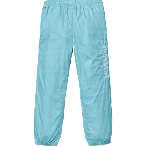 Supreme Supreme LACOSTE Reflective Grid Nylon Track Pant (SS18) - $138