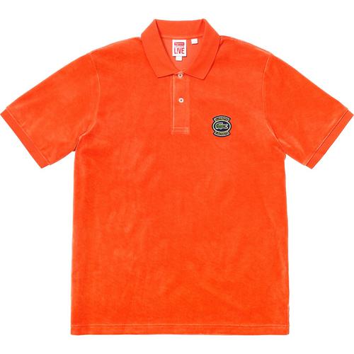Supreme Supreme LACOSTE Velour Polo (SS18) - $138