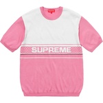 Supreme Chest Logo S S Knit Top (SS18)