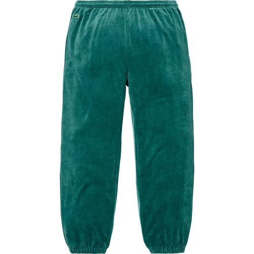 Supreme Supreme LACOSTE Velour Track Pant (SS18) - $148