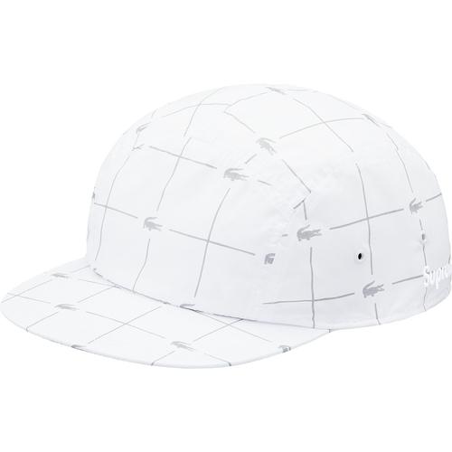 Supreme Supreme LACOSTE Reflective Grid Nylon Camp Cap (SS18) - $58