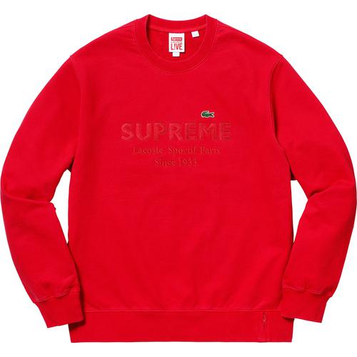Supreme Supreme LACOSTE Crewneck (SS18) - $148