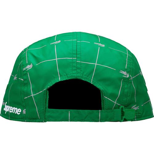 Supreme Supreme LACOSTE Reflective Grid Nylon Camp Cap (SS18) - $58