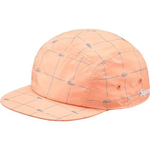 Supreme Supreme LACOSTE Reflective Grid Nylon Camp Cap (SS18) - $58