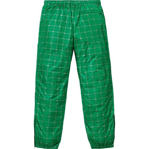 Supreme Supreme LACOSTE Reflective Grid Nylon Track Pant (SS18) - $138