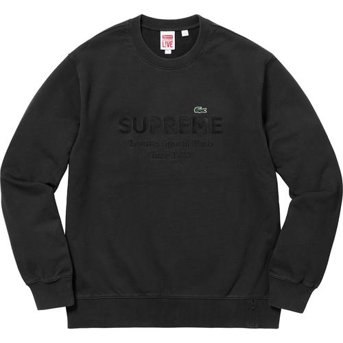 Supreme Supreme LACOSTE Crewneck (SS18) - $148