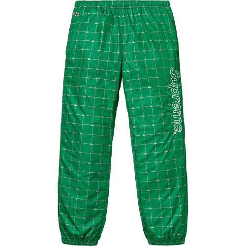 Supreme Supreme LACOSTE Reflective Grid Nylon Track Pant (SS18) - $138