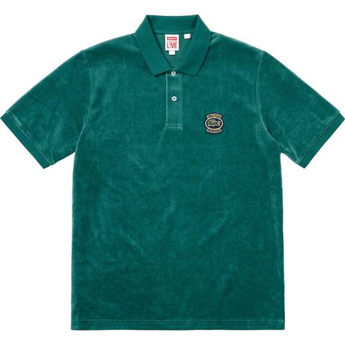 Supreme Supreme LACOSTE Velour Polo (SS18) - $138
