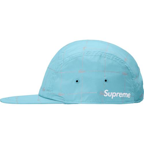 Supreme Supreme LACOSTE Reflective Grid Nylon Camp Cap (SS18) - $58