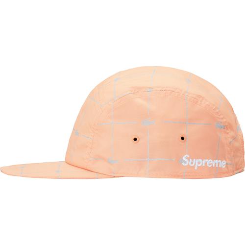 Supreme Supreme LACOSTE Reflective Grid Nylon Camp Cap (SS18) - $58