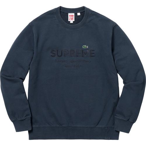 Supreme Supreme LACOSTE Crewneck (SS18) - $148