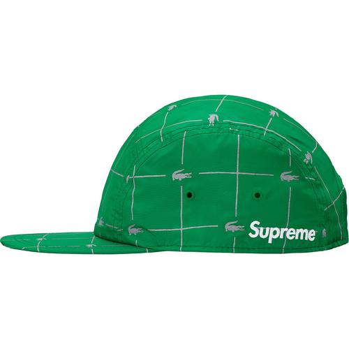 Supreme Supreme LACOSTE Reflective Grid Nylon Camp Cap (SS18) - $58