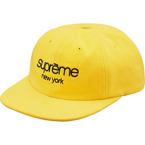 Supreme Classic Logo 6-Panel (SS18) - $48
