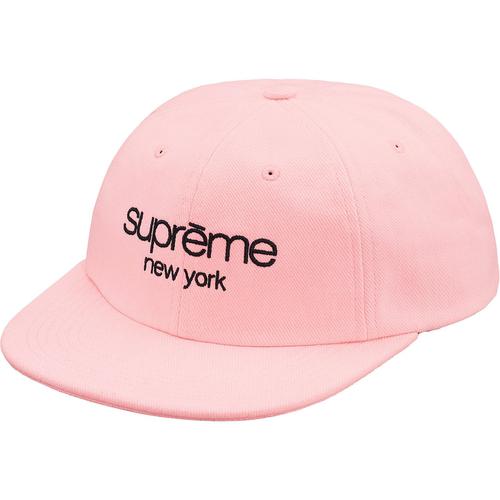 Supreme Classic Logo 6-Panel (SS18) - $48