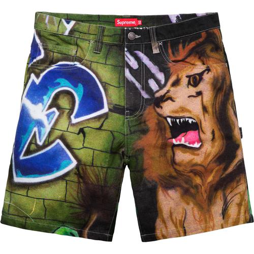 Supreme Lion's Den Painter Short (SS18) - $128