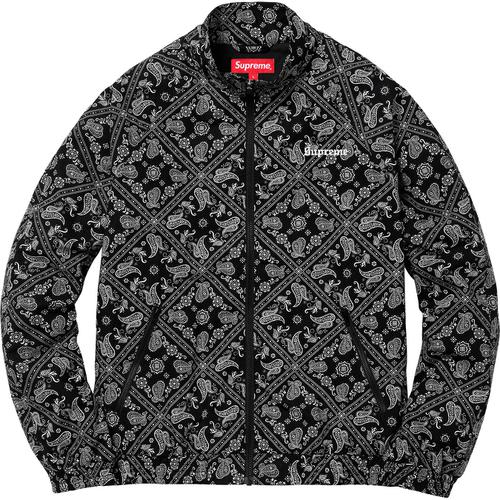 Supreme Bandana Track Jacket (SS18) - $178