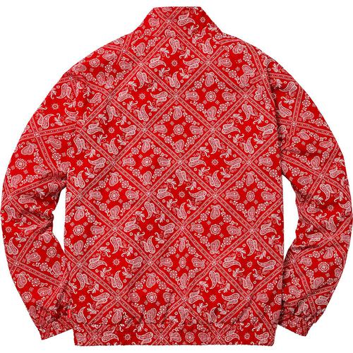 Supreme Bandana Track Jacket (SS18) - $178
