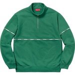 Supreme Logo Piping Half Zip Sweatshirt (SS18)