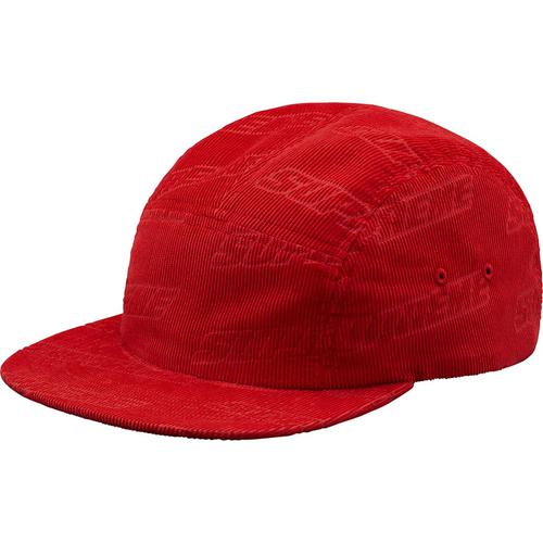 Supreme Debossed Corduroy Camp Cap (SS18) - $54