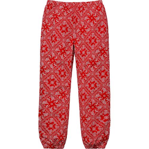Supreme Bandana Track Pant (SS18) - $128