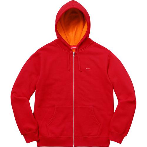 Supreme Contrast Zip Up Hooded Sweatshirt (SS18) - $158