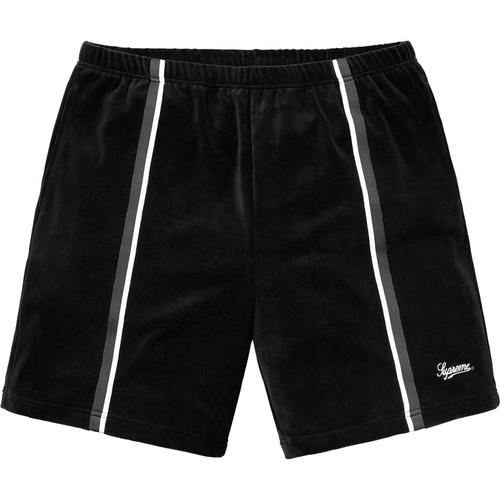 Supreme Velour Warm Up Short (SS18) - $110
