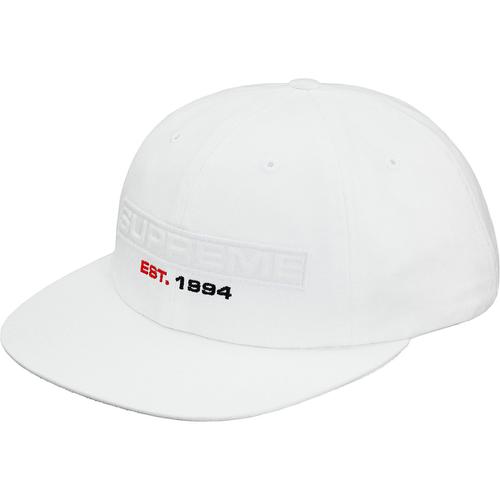 Supreme Embossed Logo 6-Panel (SS18) - $48