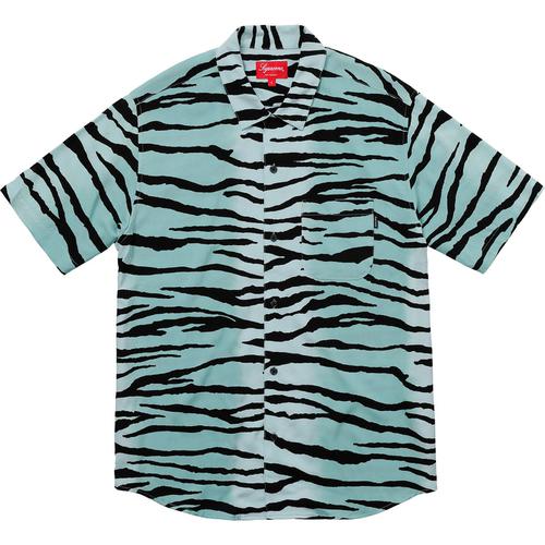 Supreme Tiger Stripe Rayon Shirt (SS18) - $128