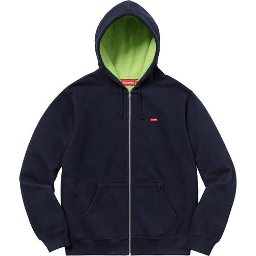 Supreme Contrast Zip Up Hooded Sweatshirt (SS18) - $158