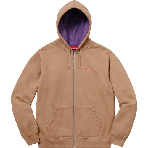 Supreme Contrast Zip Up Hooded Sweatshirt (SS18) - $158