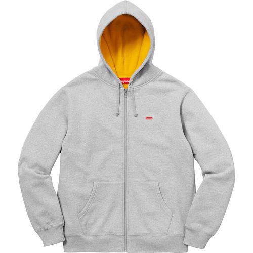 Supreme Contrast Zip Up Hooded Sweatshirt (SS18) - $158