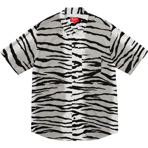 Supreme Tiger Stripe Rayon Shirt (SS18) - $128