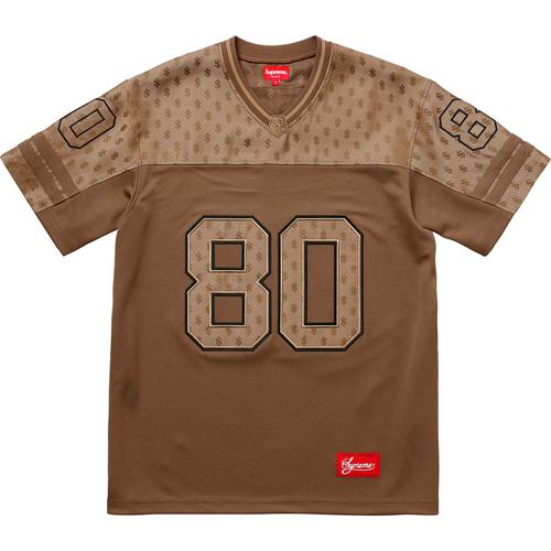Supreme Monogram Football Jersey (SS18) - $148