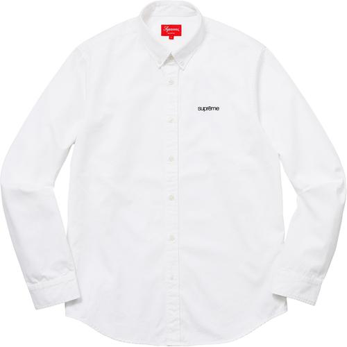 Supreme Washed Twill Shirt (SS18) - $128