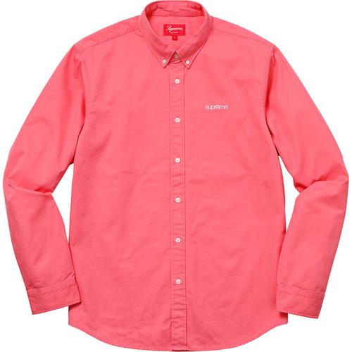 Supreme Washed Twill Shirt (SS18) - $128