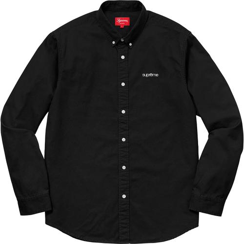 Supreme Washed Twill Shirt (SS18) - $128