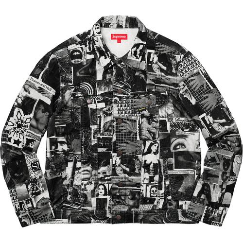 Supreme Vibrations Corduroy Trucker Jacket (SS18) - $248