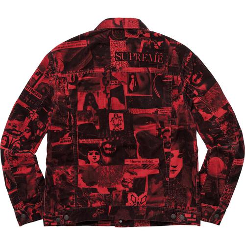 Supreme Vibrations Corduroy Trucker Jacket (SS18) - $248
