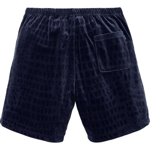 Supreme Croc Velour Short (SS18) - $110