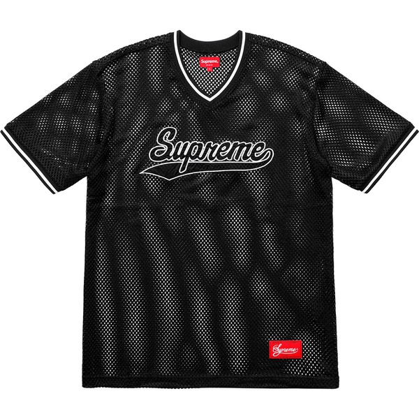 Supreme Mesh Baseball Top (SS18) - $110