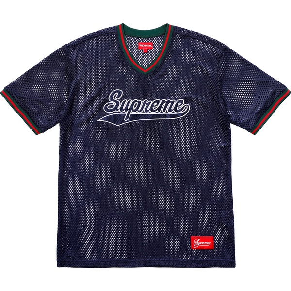 Supreme Mesh Baseball Top (SS18) - $110