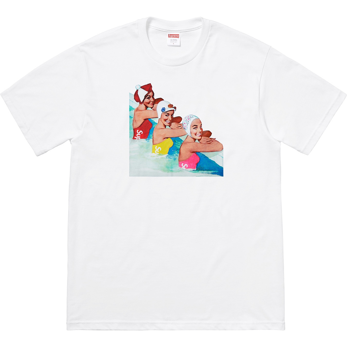 Supreme Swimmers Tee (SS18) - $36