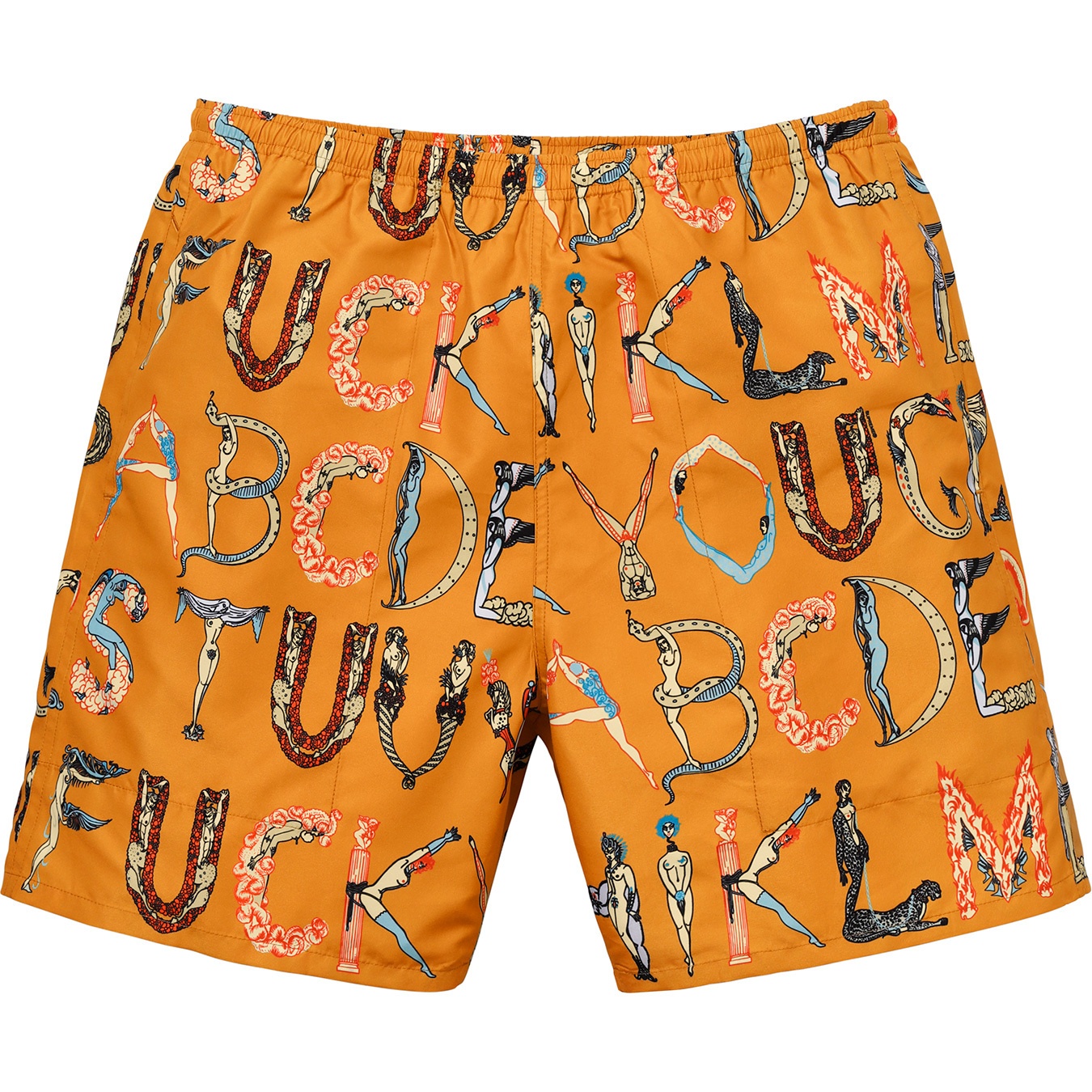 Supreme Alphabet Water Short (SS18) - $118